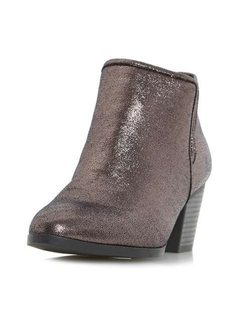 Head Over Heels Peta Grey Ankle Boots